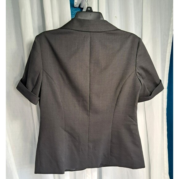 NWT American Airlines Womens 6R Short Sleeve Blazer Charcoal Attendant Uniform - Picture 4 of 10